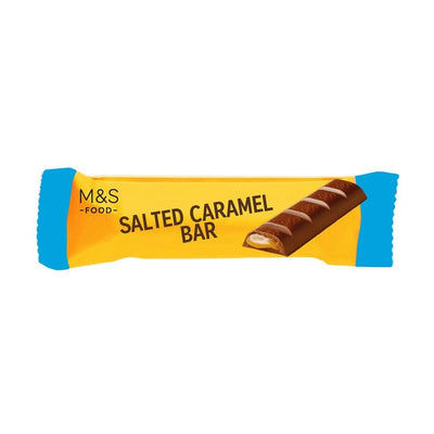 M&S M&S Saltet Karamell Sjokoladebar 38g- Kjøp online hos McGrocer
