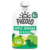 Piccolo organic apple banana kale baby food pouch 100g, imported from the UK