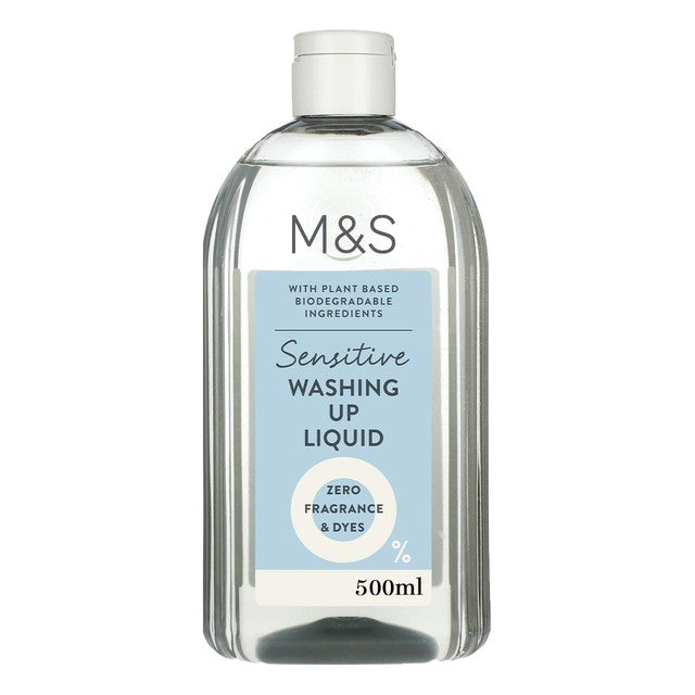 M&S sensitive washing up liquid 500ml, imported from the UK