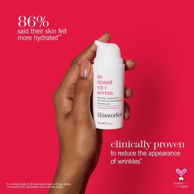 This Works In Transit Vitamin C Serum 30ml (British brand)