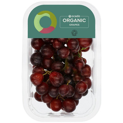 M&S Ocado økologiske røde/svarte druer frukt 400g - Kjøp online hos McGrocer