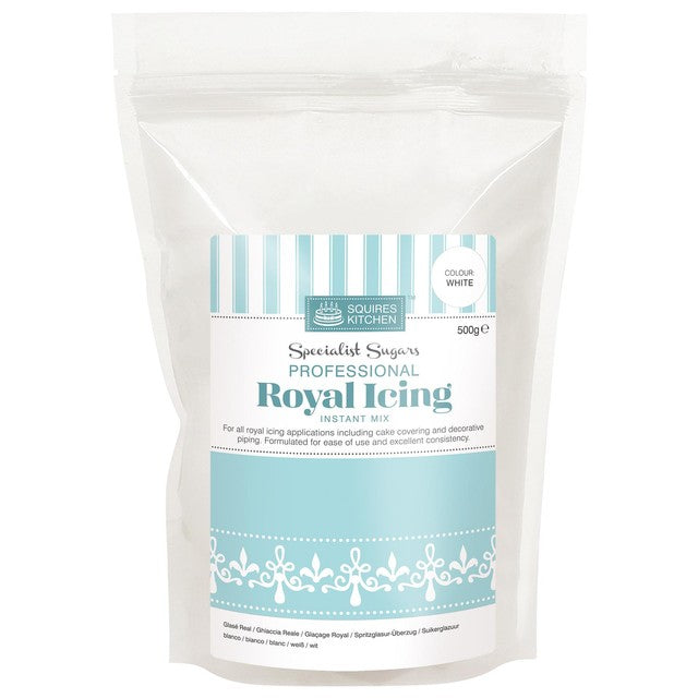 Squires Kitchen Royal Icing white 500g (British brand)