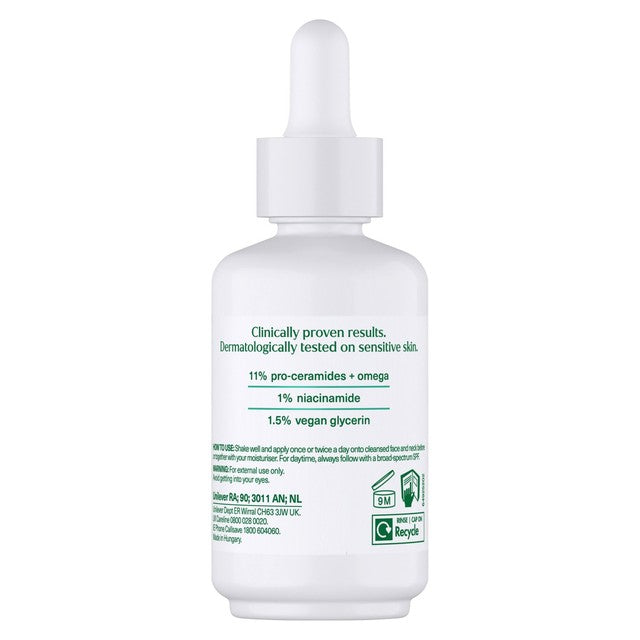 Simple repair face serum with pro-ceramides and omega (British brand)