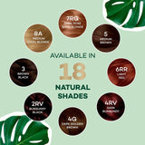 Clairol hair dye 6A Light Ash Brown - British product