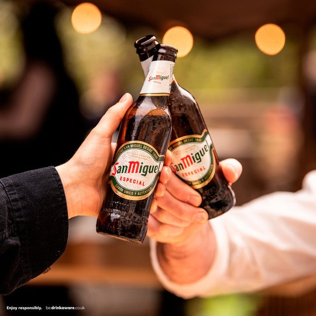 San Miguel Especial Spanish lager 4 x 330ml (British brand)