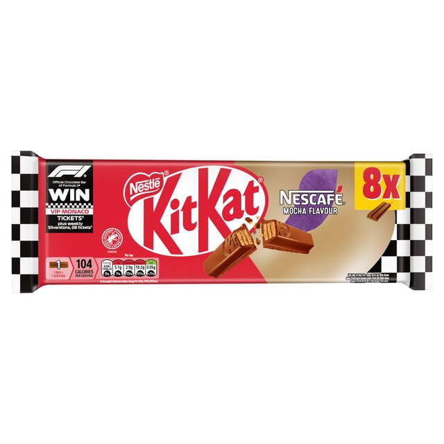 KitKat Coffee 2 Finger biscuit bar multipack, imported from the UK