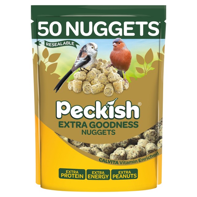 Peckish Extra Goodness Suet Nuggets 1kg, imported from the UK