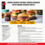 Peppadew Spicy Onion Crunch 130g jar, imported from the UK