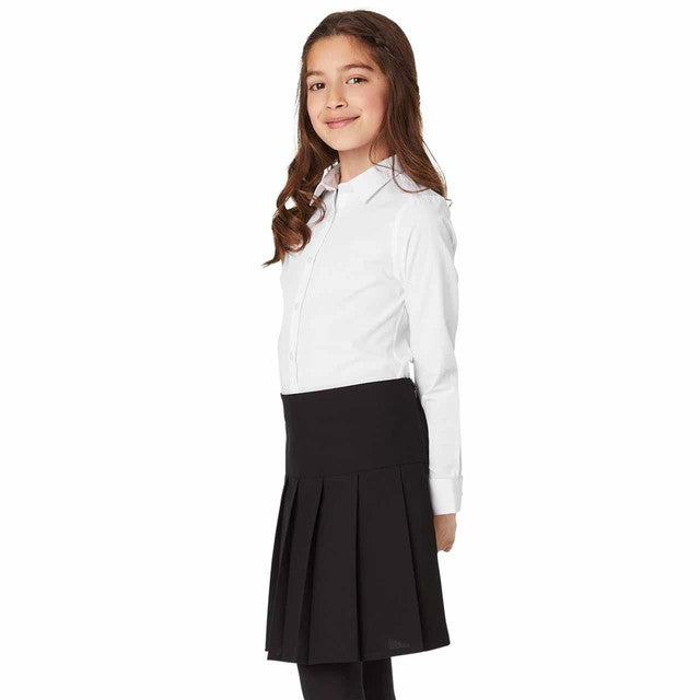 M&S girls' blouses white size 5-6 years, imported from the UK