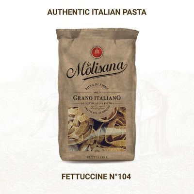 La Molisana Vollkorn-Fettuccine-Nudeln Nr. 104 Trockennudeln 500g