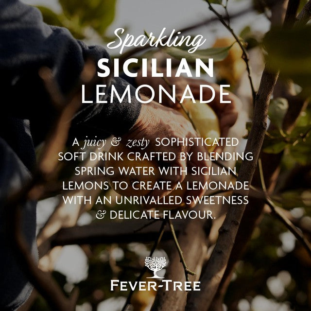Fever-Tree Light Sicilian Lemonade 4 x 250ml - British product