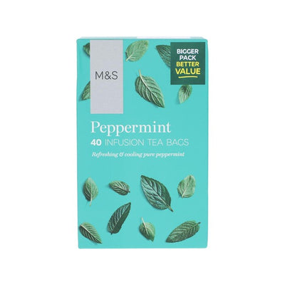 M&S Pfefferminz Kräutertee Beutel 40er Packung