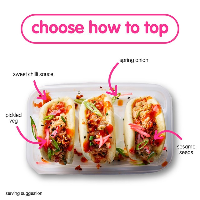 Itsu prawn bao sliders 165g, UK version