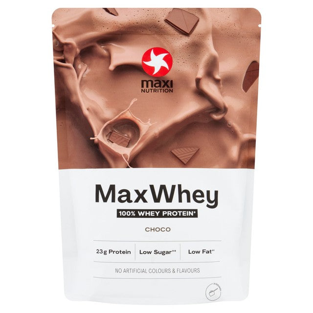Maximuscle chocolate whey protein powder 420g, imported from the UK