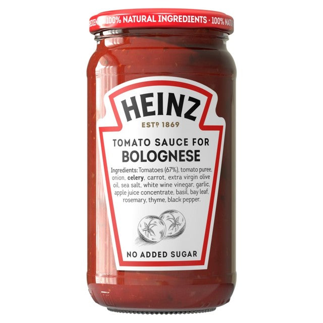 Heinz Bolognese Pasta Sauce 490g, UK version
