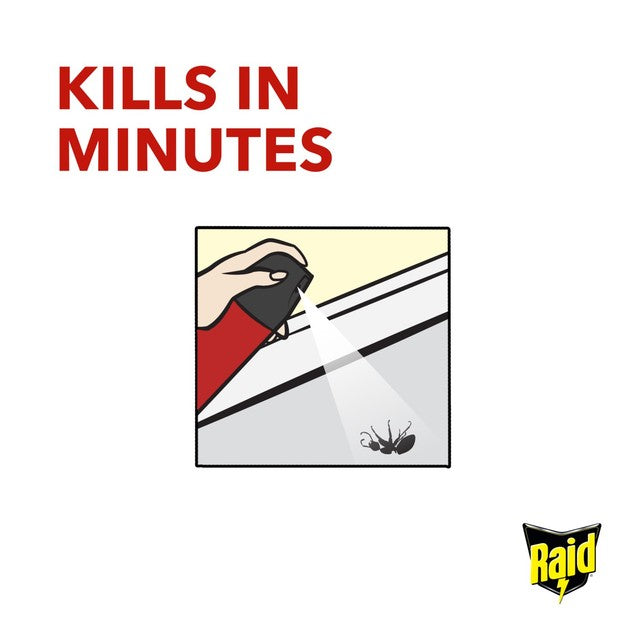 Raid insect killer spray 300ml, imported from the UK