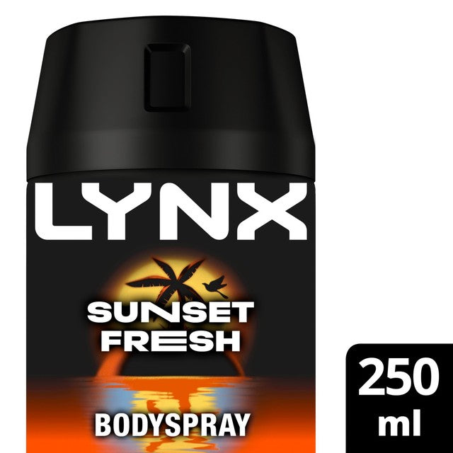 Lynx Sunset Fresh Deodorant Bodyspray 250ml, UK version