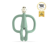 Matchstick Monkey Mint Green Teether, imported from the UK