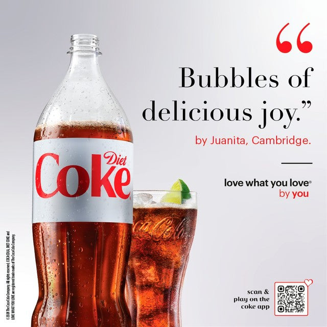 Coca-Cola Diet Coke Extra Free Cola Bottle 1500ml - British product