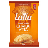Laila Gold Chakki Atta wholemeal flour 5kg, UK version