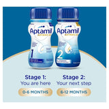 Aptamil Advanced first infant milk formula 12 x 200ml - British product