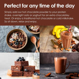 Options Belgian hot chocolate drink 220g, imported from the UK