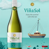 Torres Vina Sol white wine 75cl (British brand)