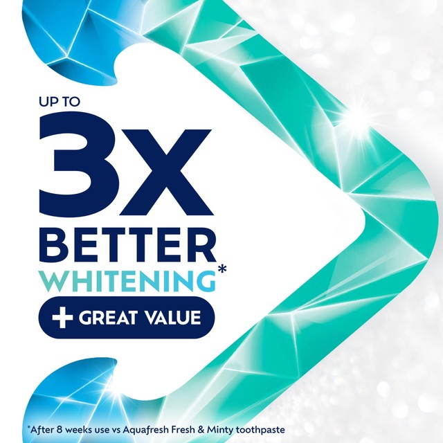 Aquafresh White Renew Deep Clean Whitening Toothpaste 75ml - British product