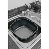 Addis Washing Up Bowl Black Grey 8.5 Litre - British product
