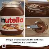 Nutella hazelnut chocolate spread, imported from the UK