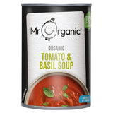 Mr Organic Tomato & Basil Soup 400g, imported from the UK