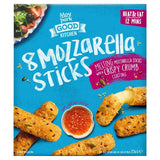 Moy Park frozen crispy crumb mozzarella sticks 256g, imported from the UK