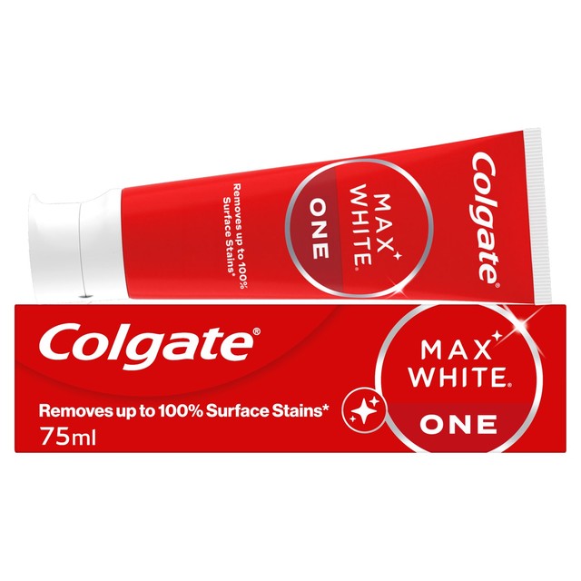 Colgate Max White One Teeth Whitening Toothpaste 75ml - British product