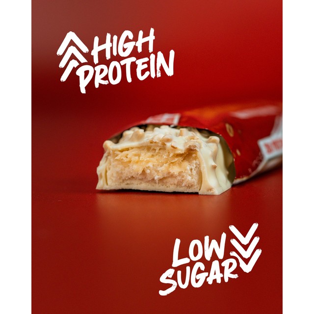 Grenade White Chocolate Salted Peanut Protein Bar 60g, UK version