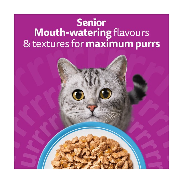 Whiskas wet cat food Fish Favourites in Jelly 12 x 85g (British brand)