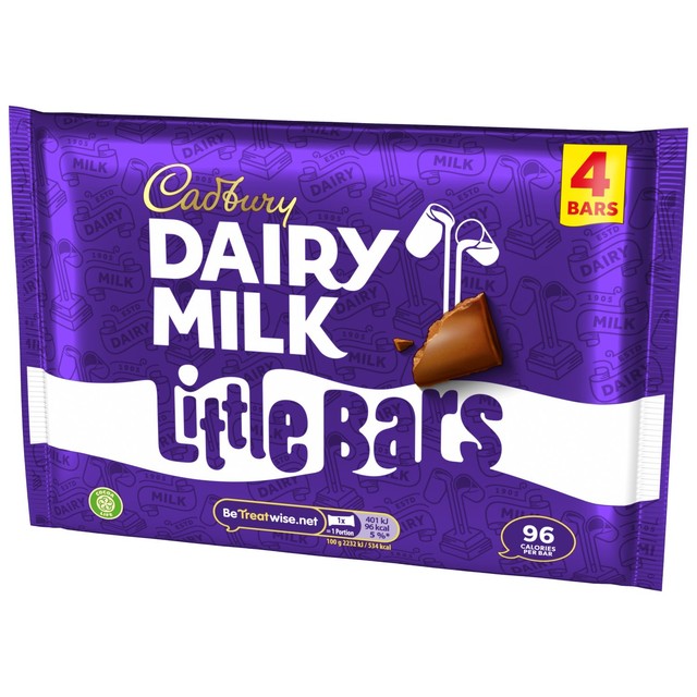 Cadbury Dairy Milk little bars multipack 6 x 18g - British product