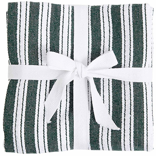 M&S dark green tea towels, imported from the UK