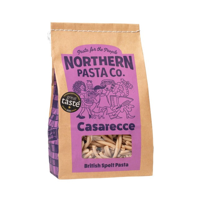 Northern Pasta Casarecce dry pasta 450g, imported from the UK