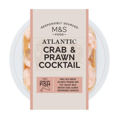 M&S Cocktail de tourteaux et de crevettes M&S Sauce aux fruits de mer 200g- Acheter en ligne sur McGrocer
