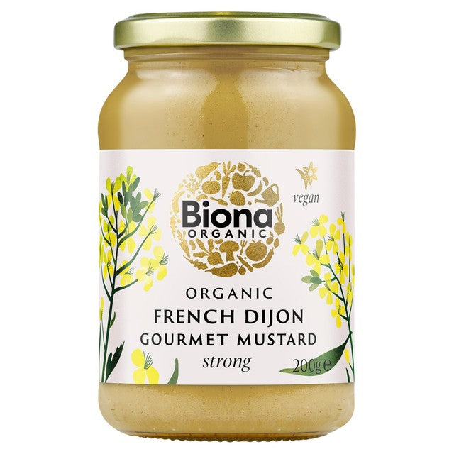 Biona Organic French Dijon Mustard 200g - British product