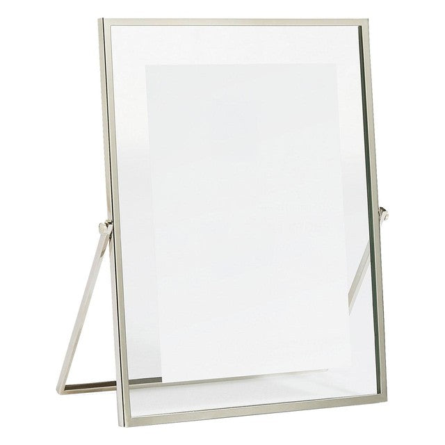 M&S easel photo frame silver 5x7 inch, imported from the UK