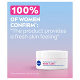 Nivea Rose Care Moisturiser 50ml, imported from the UK