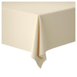 Duni Dunisilk cream table cover 138x200cm - British product