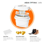 Aqua Optima Evolve+ Advance water filter cartridges 3 pack - British product