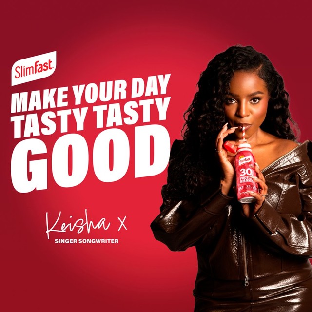 Slim Fast Strawberry Protein Shake 4 x 325ml (British brand)