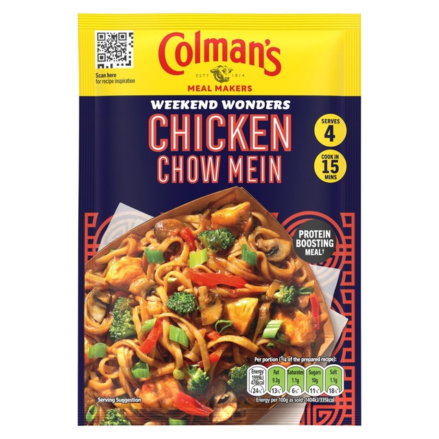 Colman's Chicken Chow Mein Meal Maker 40g - British product
