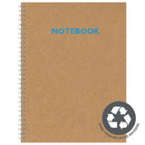 Silvine A4 Recycled Notebook with Kraft cover (British brand)