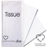 Deva Designs white tissue paper 50cm x 70cm (British brand)