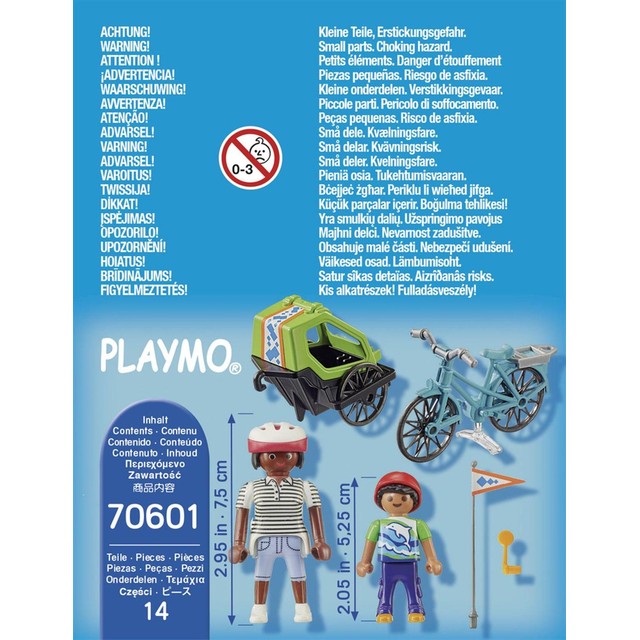Playmobil Special Plus Bicycle Excursion toy set, imported from the UK