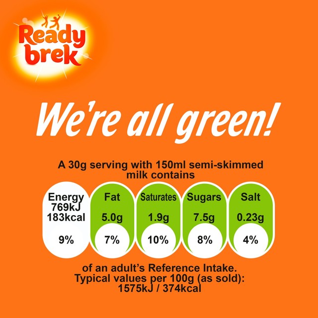 Ready Brek Original Porridge Oats 750g, imported from the UK